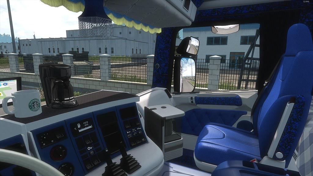 Benign Portrayal George Bernard ETS2 - RJL Scania 4 Series Custom interior (1.38.x) | Euro Truck Simulator  2 | Mods.club