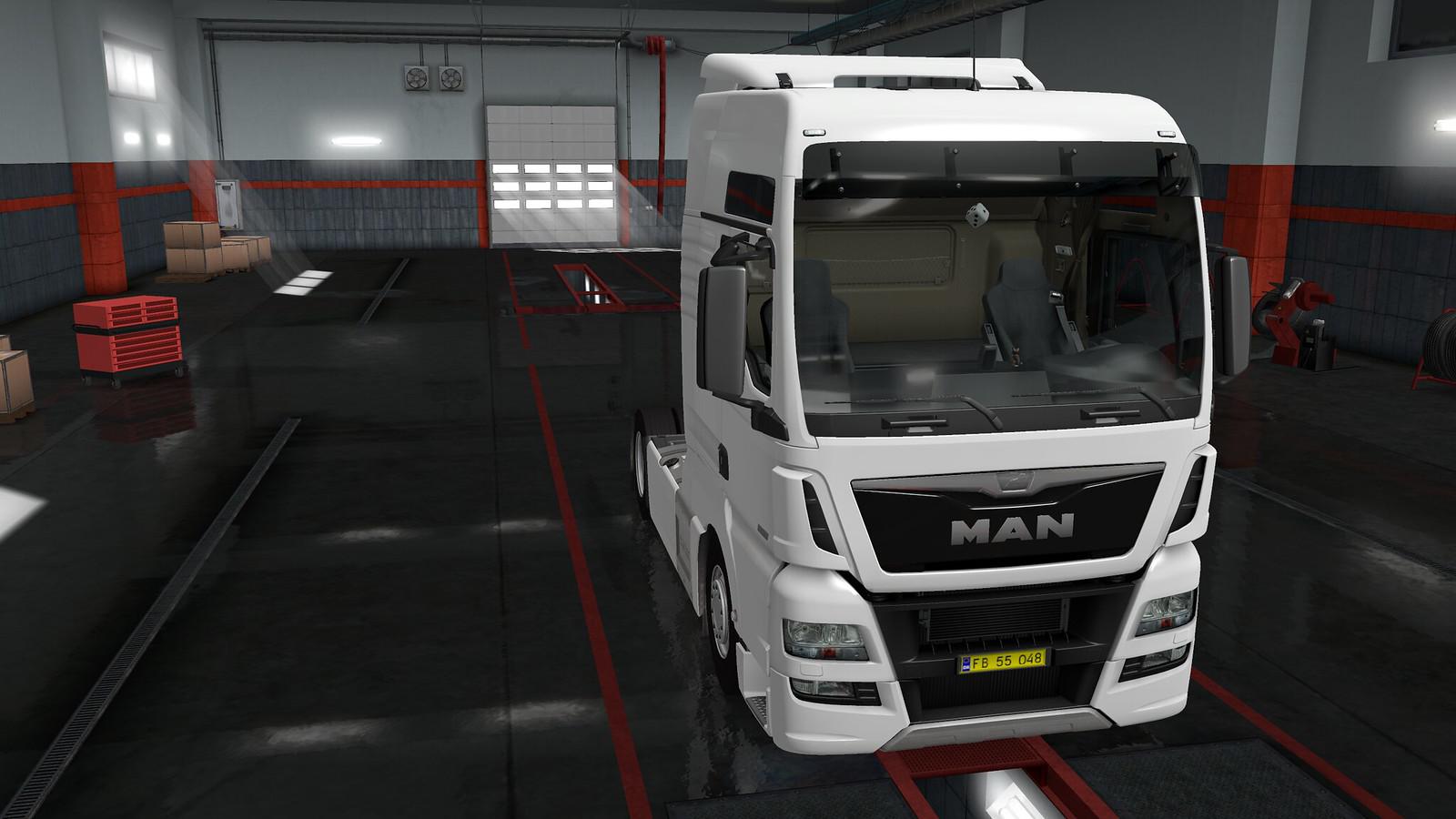 ETS2 - Exterior View Reworked for Man TGX Euro 6 V1.0 (1.35.X)