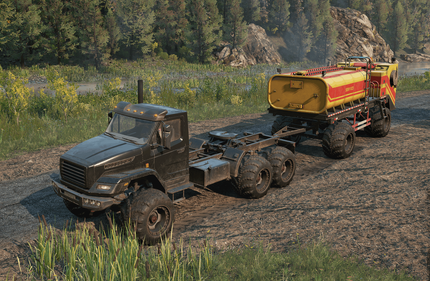 SnowRunner - Addon Maintainance Trailer V1
