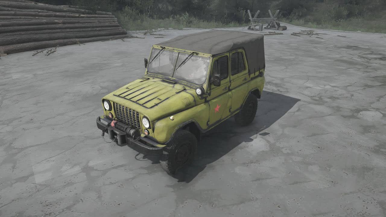 Spintires:Mudrunner - Uaz-469/3152 Texture Pack V1.0