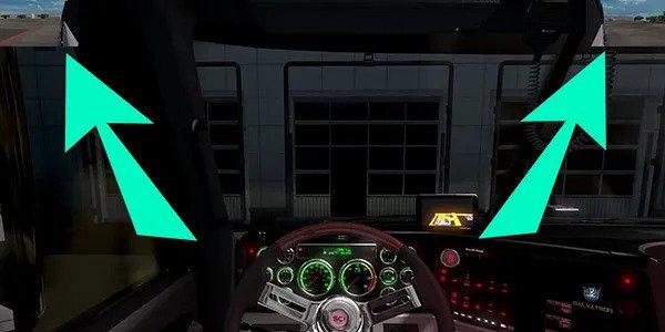 ETS2 - Mod Retrovisor Menor (1.38.x)