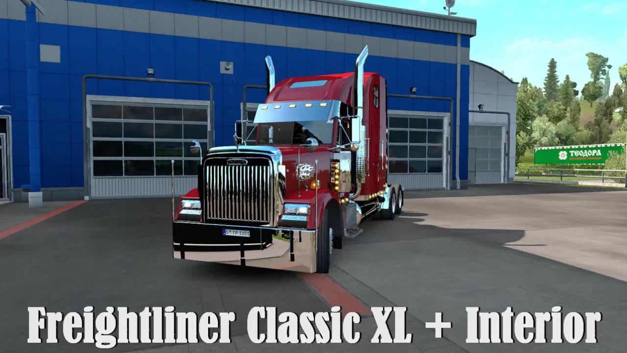 Ats Freightliner Classic Xl Truck V10 138x American Truck Simulator Modsclub