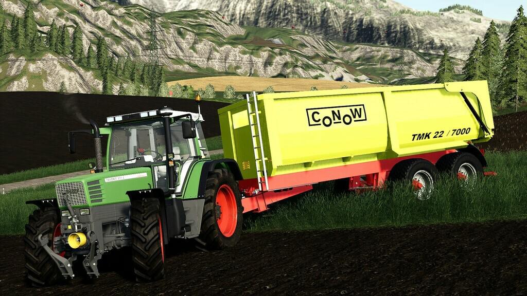 FS19 - Conow TMK 22/7000 Wanne Trailer V1.1
