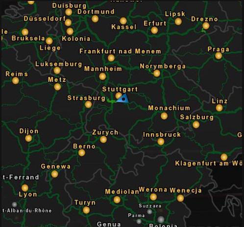 ETS2 - Map Layout in Various Colors (1.36.x)