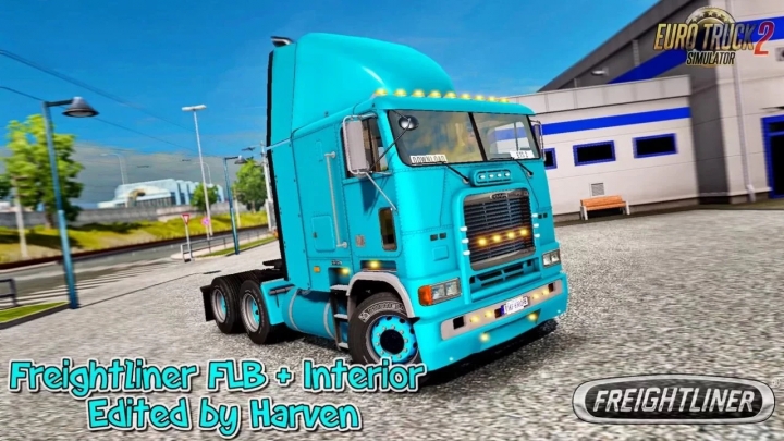 ETS2 - Freightliner FLB Truck V2.0.10 (1.40.x)