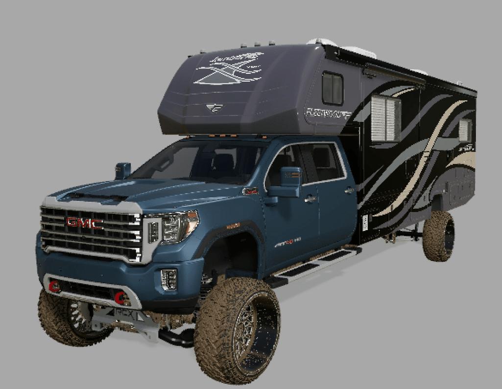 FS19 - 2020 GMC 2500 Camper Edition V1.0