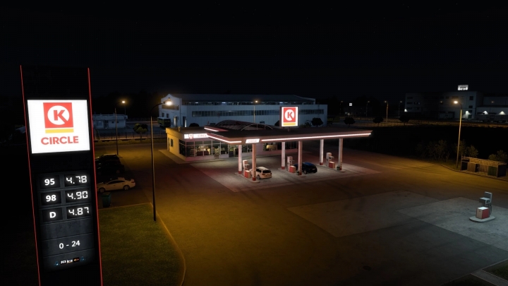ETS2 - Beautiful Gas Stations (1.40.x)