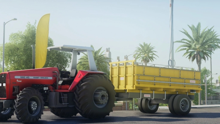 FS19 - Massey Ferguson 680HD Tractor V1.0
