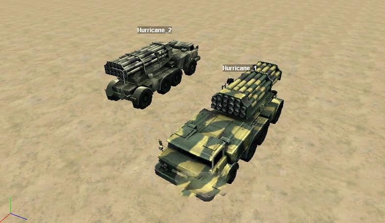 Spintires - Static Object 9K57 Hurricane V1.0