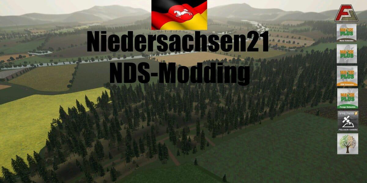 FS19 - Niedersachsen21 Map V1.0