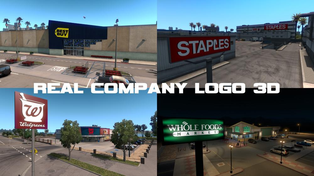 ATS - Real Company Logo 3D V1.7 (1.38.x)