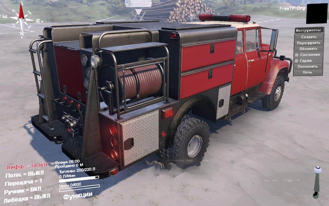 Spintires - Loadstar 1700 Mod – Rework V1.2