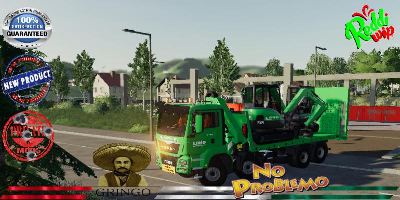 FS19 - Man Plateau Grue Auxiliaire Laho V2.0