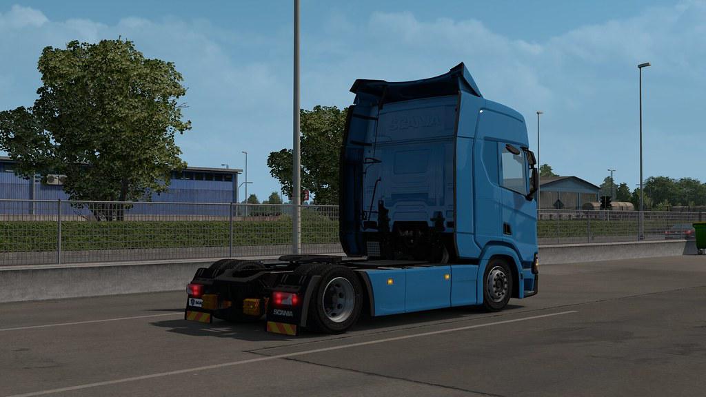 ETS2 - Scania NG Low Deck Chassis Addon V1.3 (1.36.x)