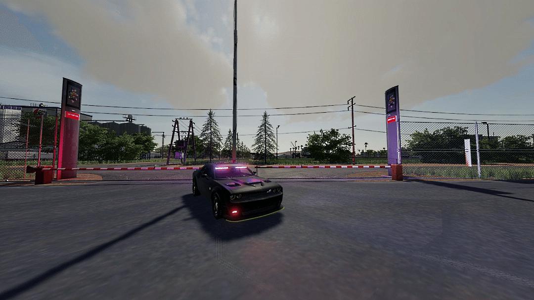 FS19 - Dodge Challenger Hellcat / Demon Pursuit Unmarked V1.0