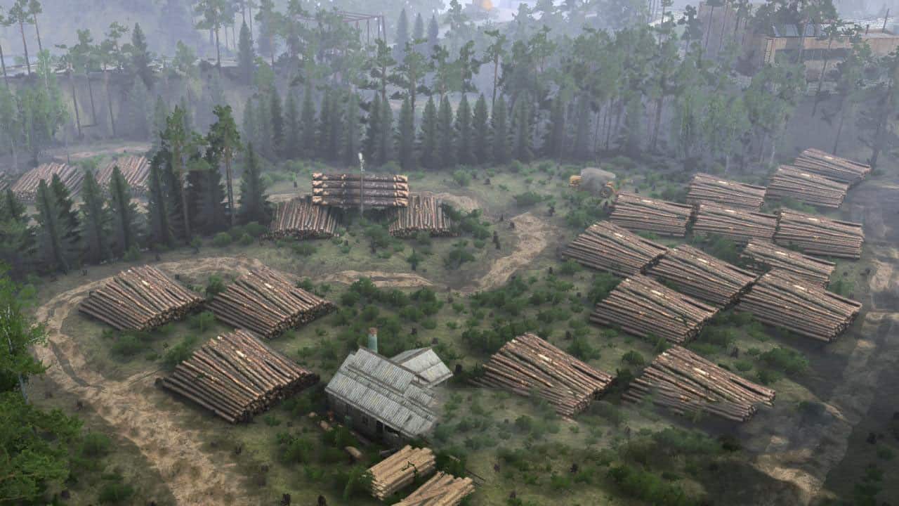 Spintires:Mudrunner - Eight Roads Map