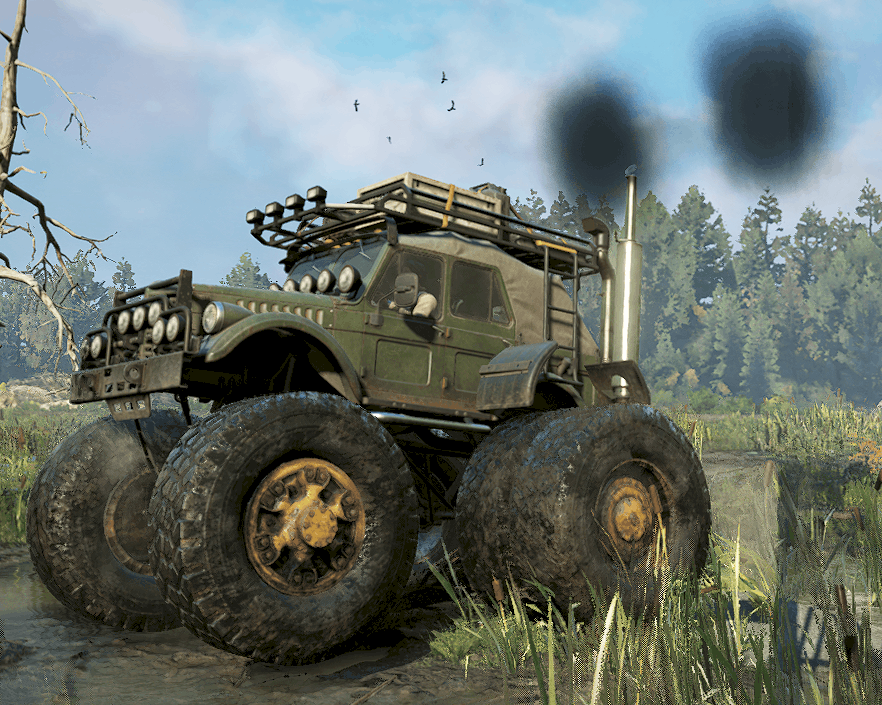 SnowRunner - MemeSpec Tuz 166 (MudStar) M181 V1.0