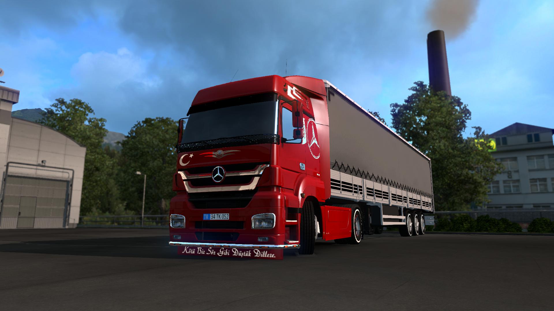 ETS2 - Mercedes Axor Truck V2.0 (1.36.x)
