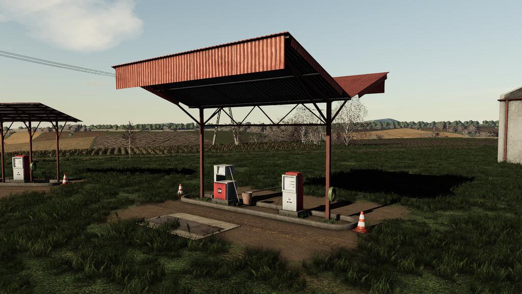 FS19 - Old Fuel Stations Pack V1.0