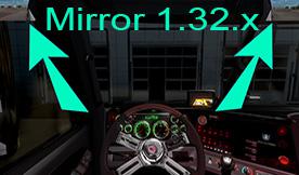 ETS2 - Smaller Rearview Mirrors (1.36.x)