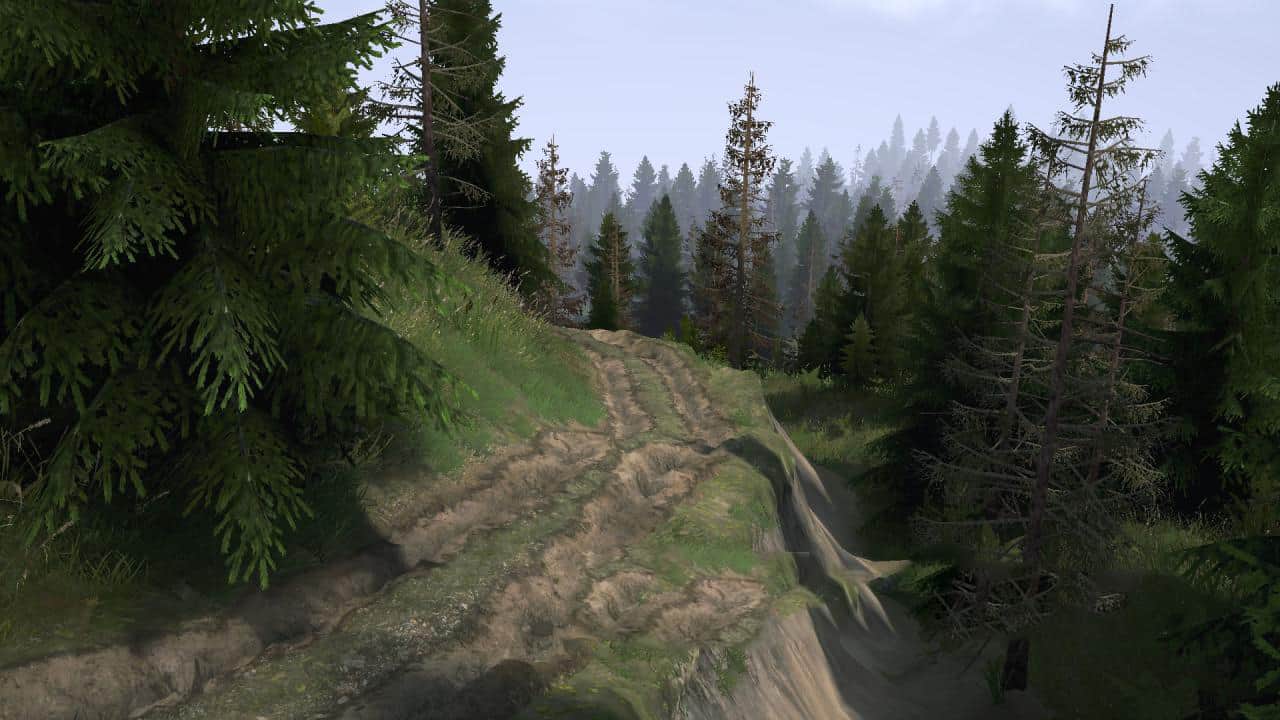 Spintires:Mudrunner - Forest: Save EO Map V2.0