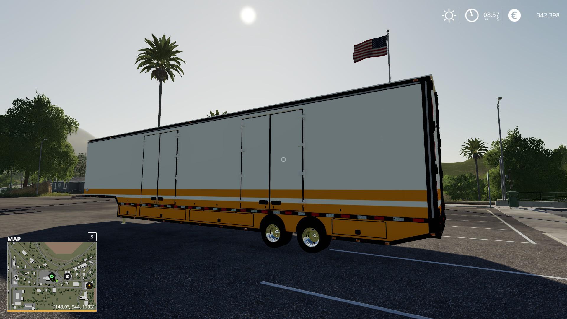 FS19 - Kentucky Moving/Storage Trailer V1.0