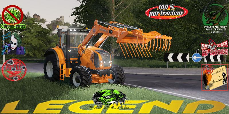 FS19 - Claas Axion 5 600FL Communal V1.5