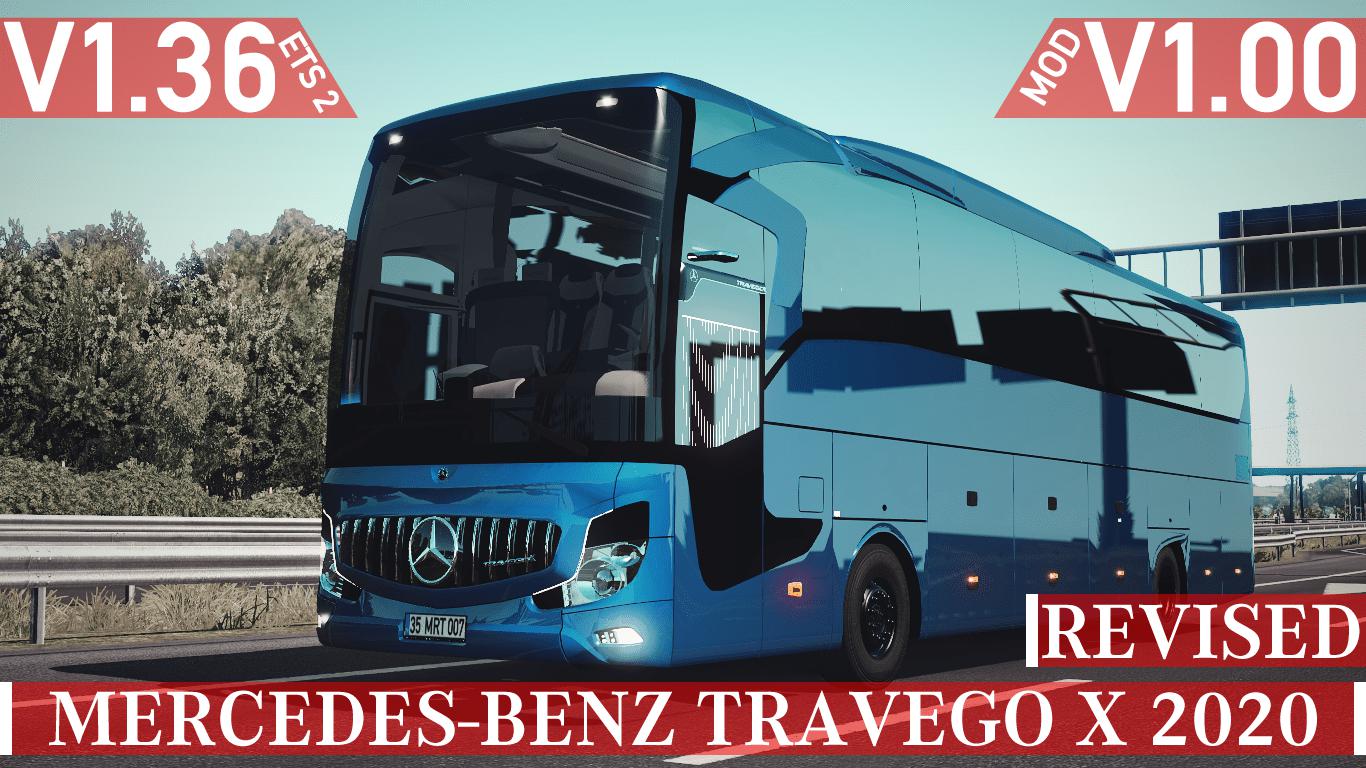 ETS2 - Mercedes-Benz Travego X 2020 Revised Edition (1.36.x)