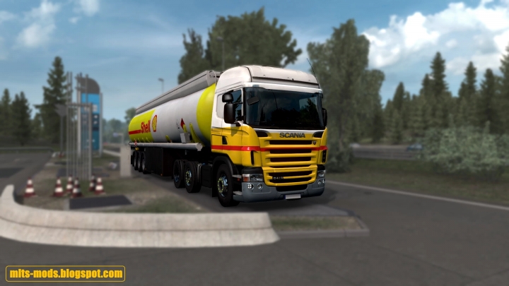 ETS2 - RJL Scania And Fuel Cistern Shell Skin V2.0 (1.40.x)