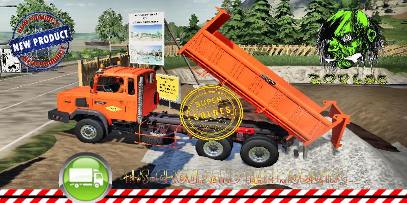 FS19 - Renault C280 6x4 Colas V2.0