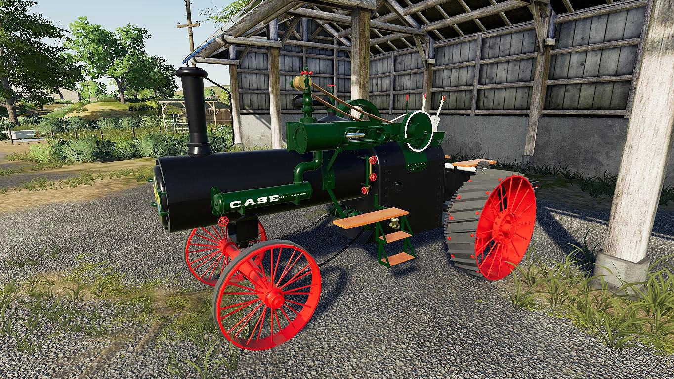 FS19 - WMF Case 1919 Steam Tractor V1.0