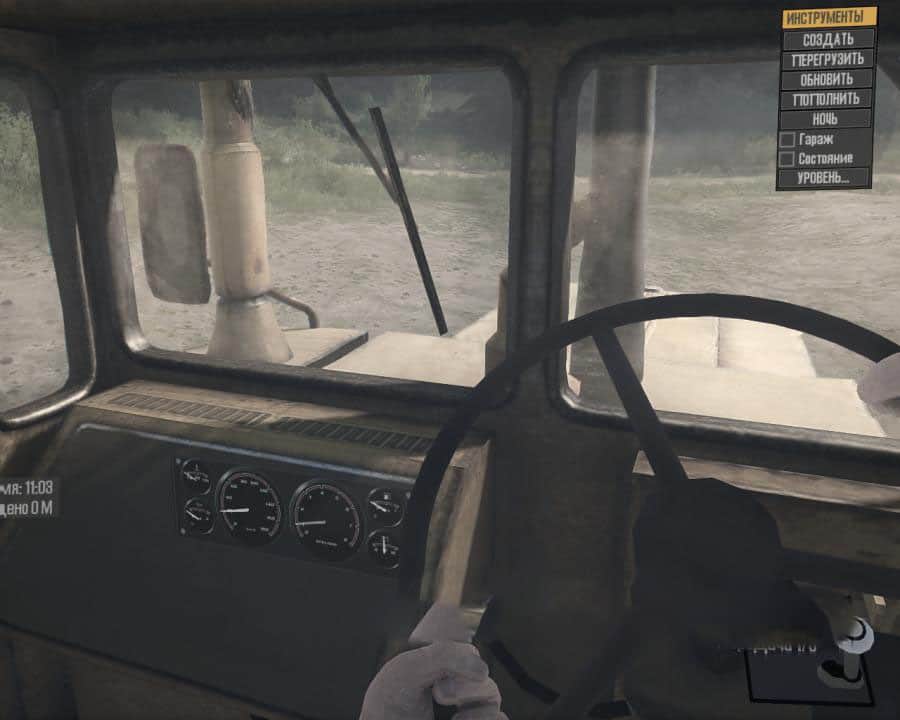 Spintires:Mudrunner - Old "New" Panel V2