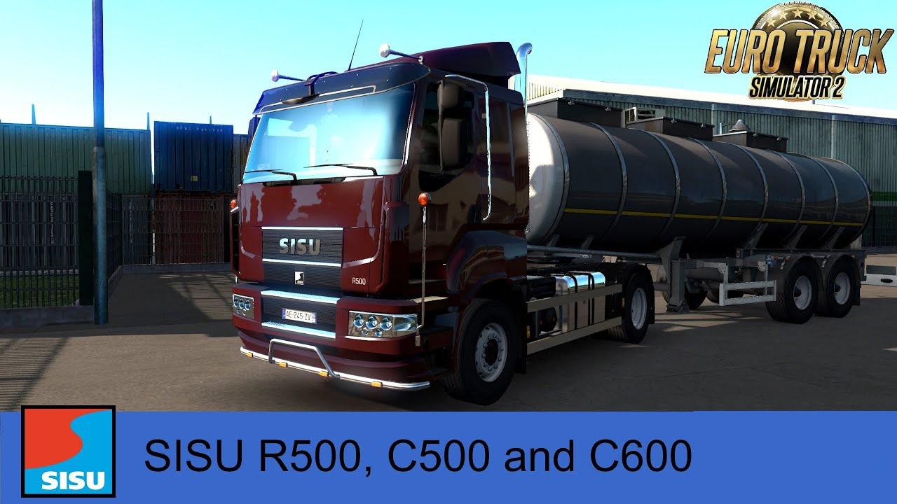 ETS2 - Sisu R500 - C500 - C600 V1.2.2 (1.38.x)