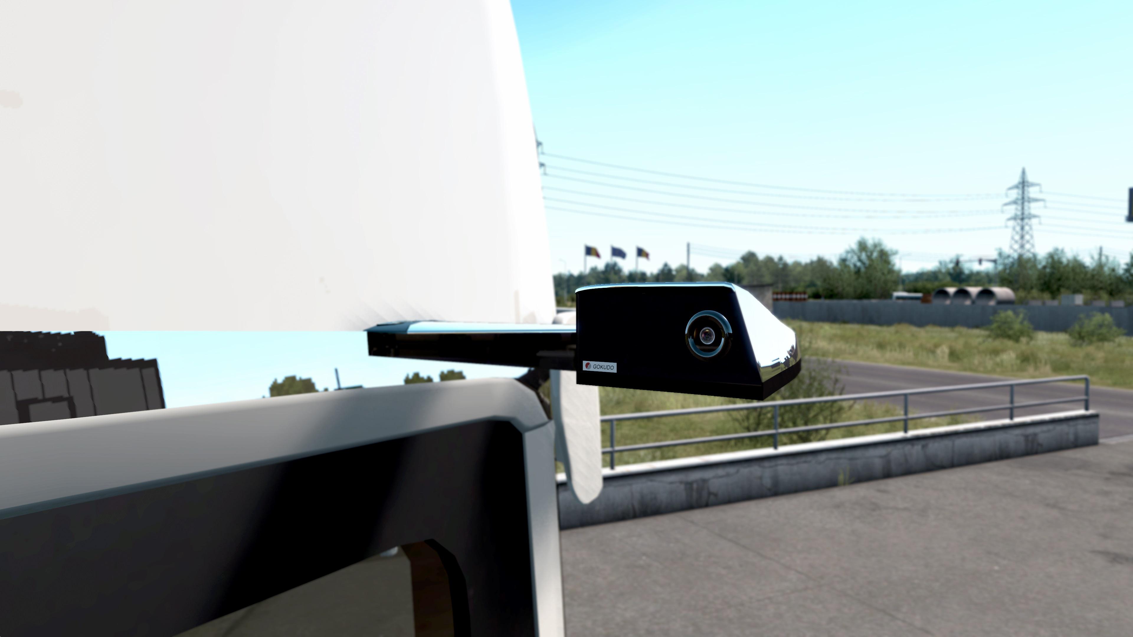 Ets2 Scania S R Digital Side Mirrors V1 1 37 1 38 Euro Truck Simulator 2 Mods Club