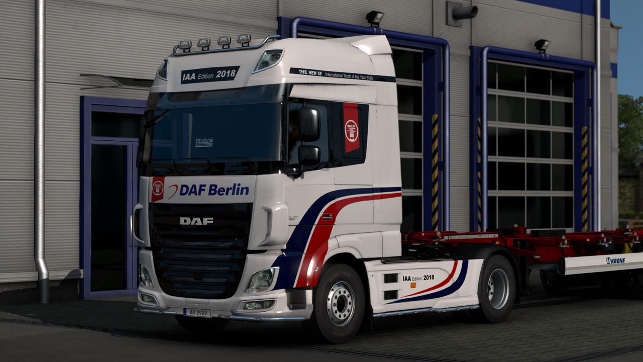 ETS2 - Daf XF Euro 6 IAA Edition 2018 Skin V1.0 (1.39.x)