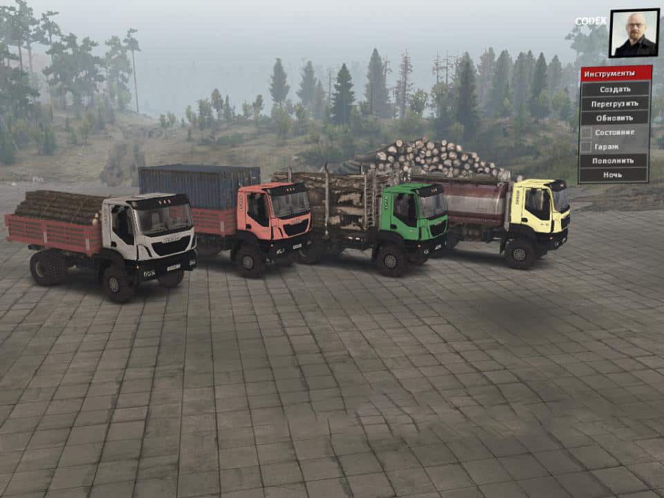 Spintires - Iveco Trakker 4x4 Truck
