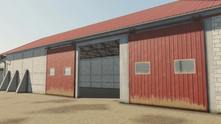 FS19 - Large Grain Storage V1.0.0.1