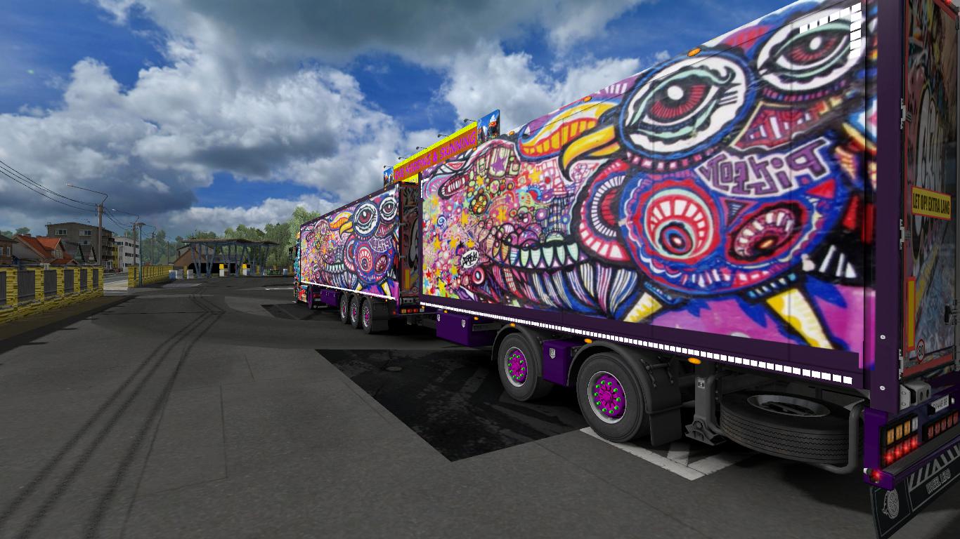 ETS2 - Grafiti Scania S V0.1 (1.37.x)