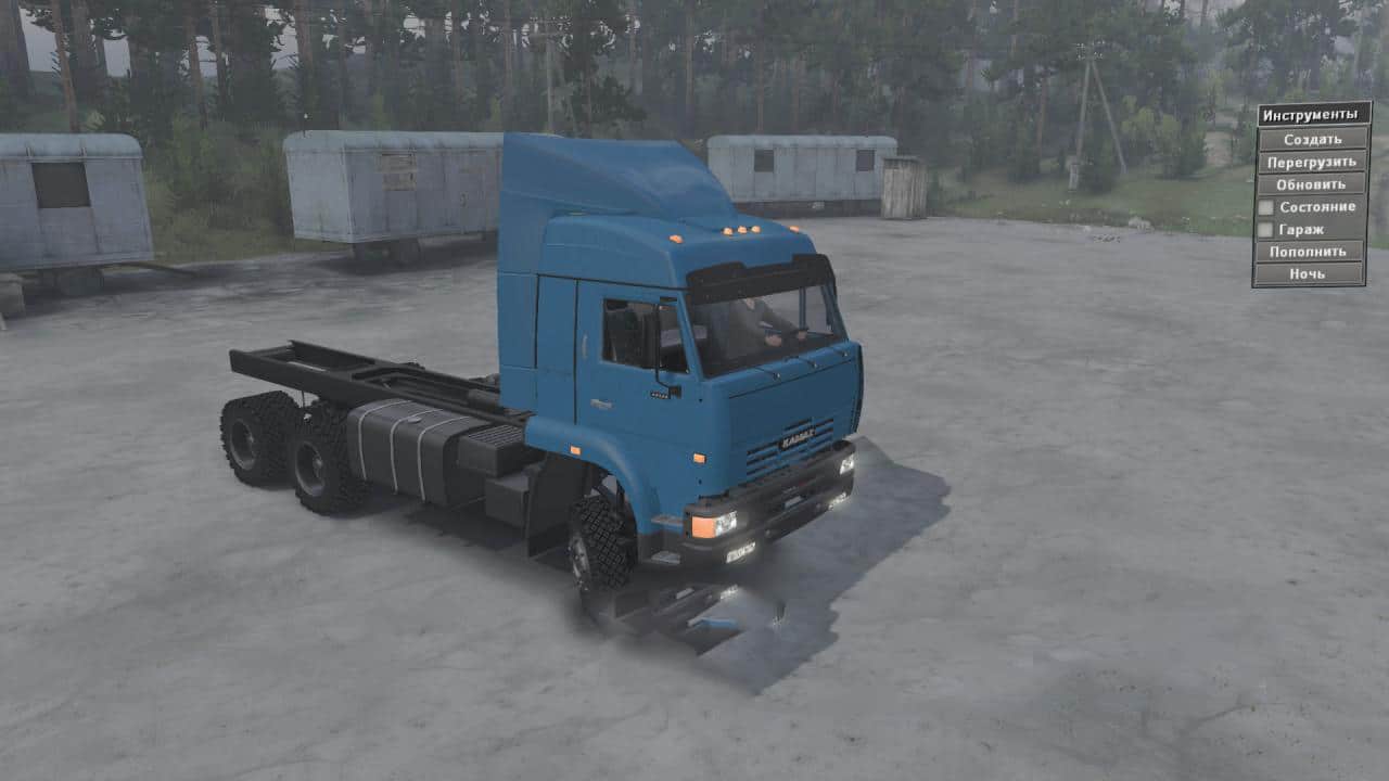 Spintires - Textures for KamAZ 65225 V1.0