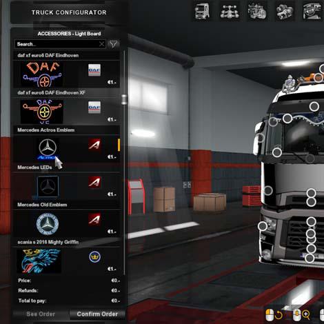 ETS2 - Renault Tunning Parts for Multiplayer (1.35.x)