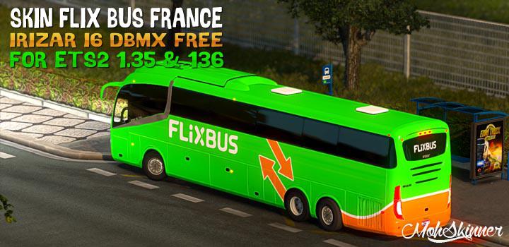 ETS2 - Irizar i6 - Flixbus France Skin (1.36.x)