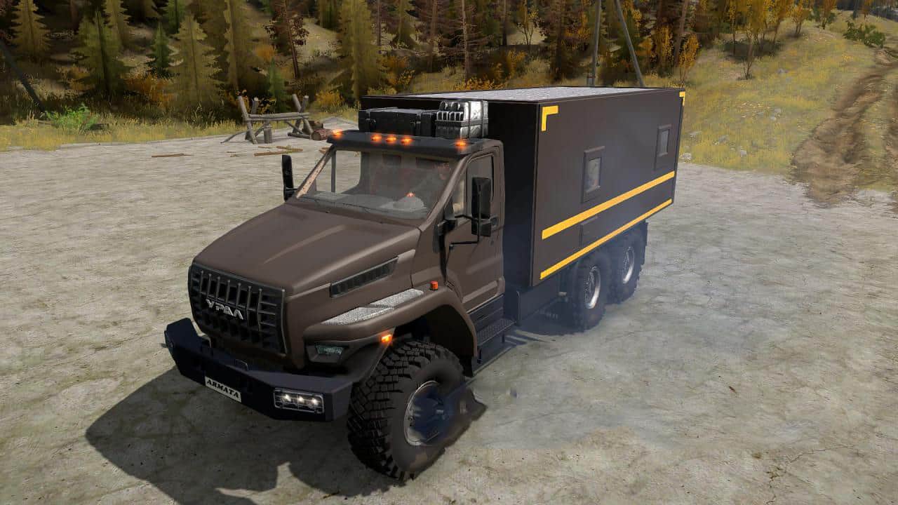 Spintires:Mudrunner - Ural Next Truck V1.0