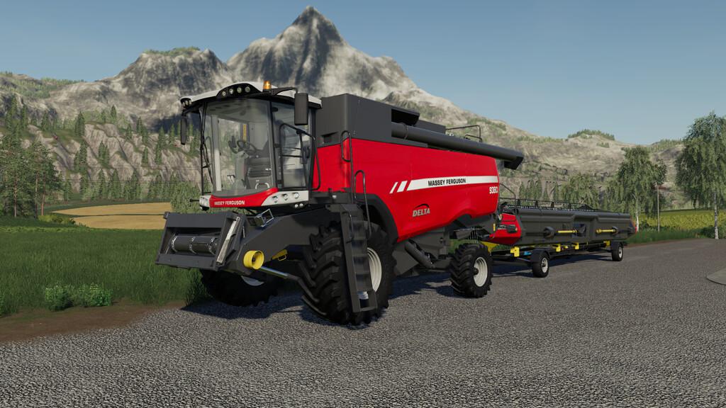 FS19 - Massey Ferguson Delta 9380 Harvester V1.1