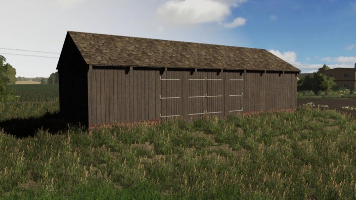 FS19 - Wooden Barn V1.0