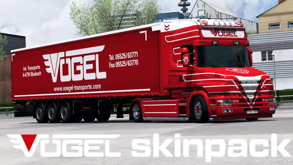 ETS2 - The Big Vogel Skinpack V1.1 (1.37.x)