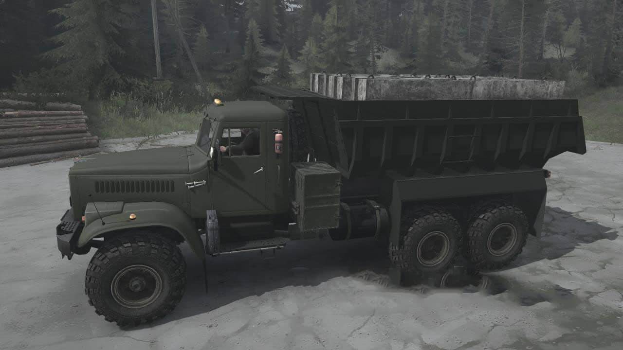 Spintires:Mudrunner - KrAZ-255B Truck V26.08.20