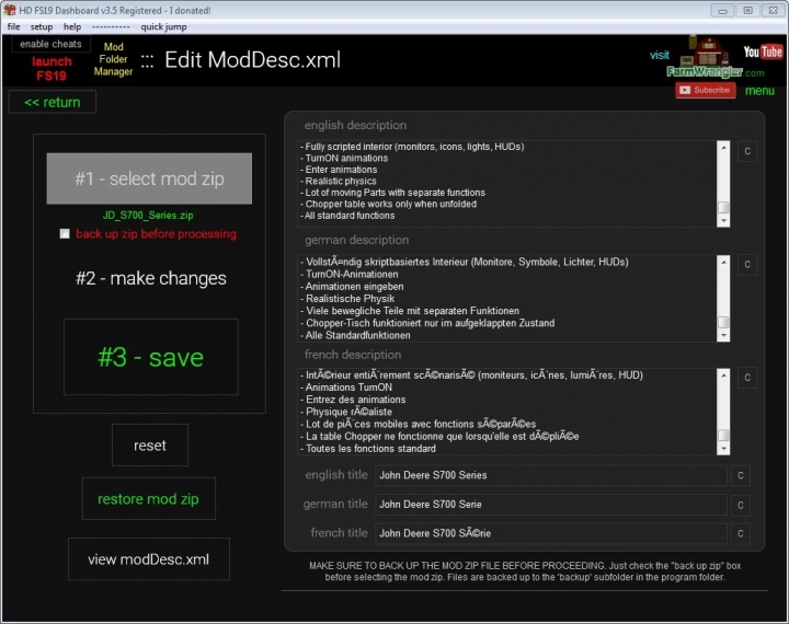 FS19 - Dashboard V3.6 | Farming Simulator 19 | Mods.club