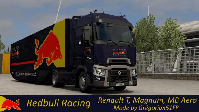 ETS2 - Redbull Racing Skins V1.0 (1.38.x)