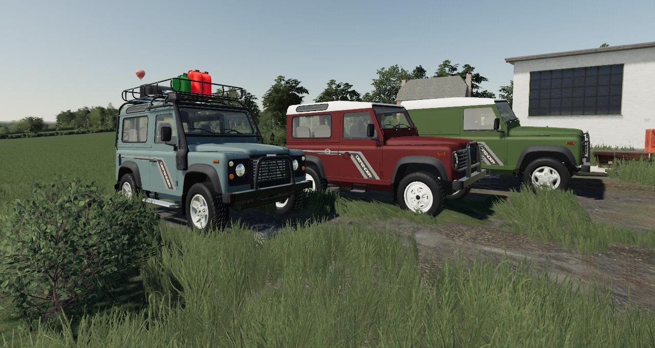 FS19 - Land Rover Defender Pack V1.0