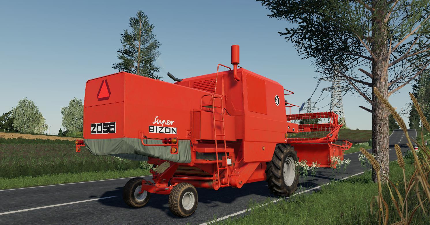 FS19 - Bizon Z056 Harvester V1.0